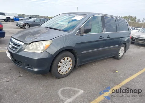 2006 Honda Odyssey Lx from USA, damaged, VIN 5FNRL38216B123368